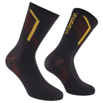 Skarpety La Sportiva FLOW TRAIL SOCKS Black/Yellow
