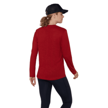 Koszulka z długim rękawem Mammut MASSONE LIGHT LONGSLEEVE WOMEN 3818 dark mammut red