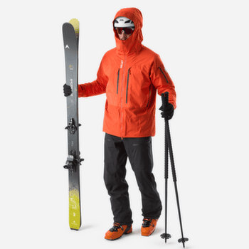 Kurtka Millet M WHITE 3L JACKET MEN FLAME/PAPRIKA