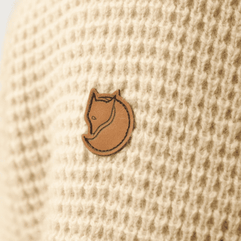 Sweter Fjällräven Övik Waffle Knit Men Black Oak