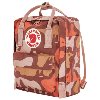 Plecak Fjällräven KANKEN GRAPHICS MINI ChalkRose-Hidden Animals