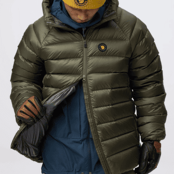 Kurtka Fjällräven Bergtagen Down Jacket Men Laurel Green