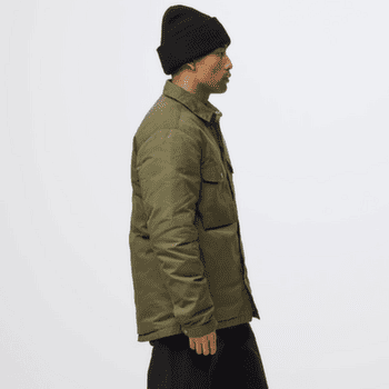Kurtka Fjällräven Övik Down Shirt Jacket Men Wood Brown