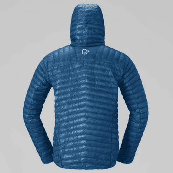 Kurtka Norrona trollveggen down800 super light Hood Men Dark Blue