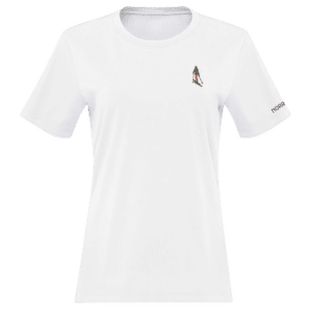 Koszulka z krótkim rękawem Norrona /29 cotton activity embroidery T-shirt Women Pure White
