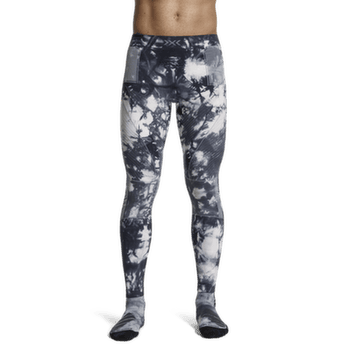 Legginsy X-Bionic ENERGY ACCUMULATOR WILD PANTS TieDye X Black/X White