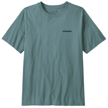 Koszulka z krótkim rękawem Patagonia P-6 Logo T-Shirt Men Blue Sage