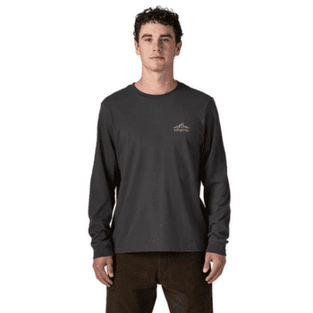 Koszulka z długim rękawem Patagonia LONG-SLEEVED CLOUD CRAG T-SHIRT Men Blue Sage