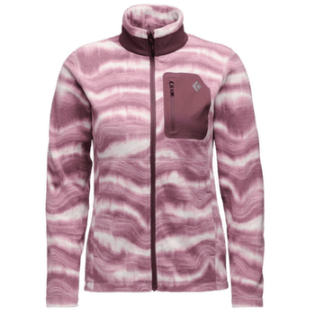 Kurtka Black Diamond Rift FZ Fleece Jacket Women Quartzite-Meadow Rose