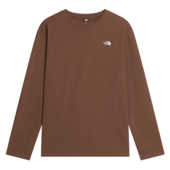 Bluza The North Face TNF ESSENTIAL SIMPLE DOME RELAXED LONG SLEEVE WOMEN SMOKEY BROWN