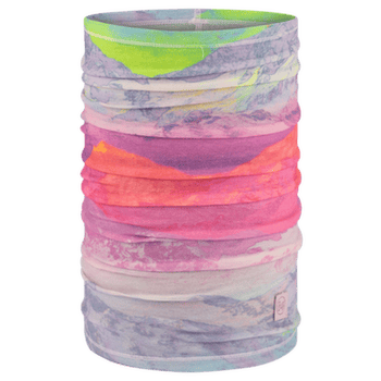 Chusta Buff MERINO LIGHTWEIGHT DIGITAL PRINTS ARCI LILAC ICE