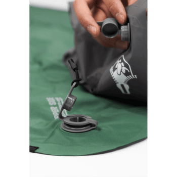 Karimata Grüezi bag Wool Mat Camping Comfort Forest Green / Anthracite