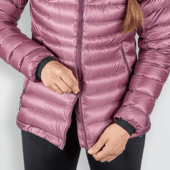 Kurtka Sir Joseph Agner Hooded Lady pink pudr