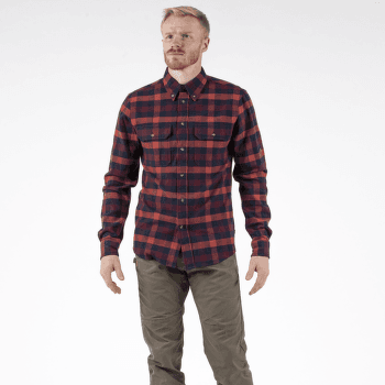 Koszula z długim rękawem Fjällräven Skog Shirt Men Dark Navy-Dark Oak