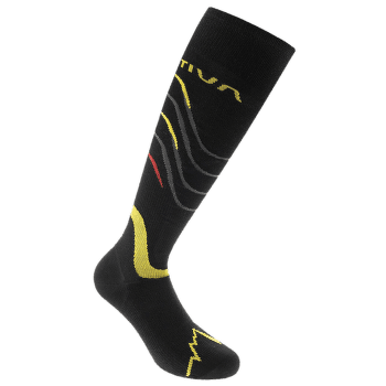 Podkolanówki La Sportiva SKIALP SOCKS Black/Yellow