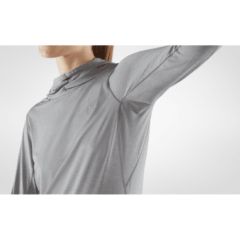 Koszulka z długim rękawem Fjällräven Abisko Sun-hoodie Women Port