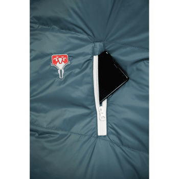 Śpiwór Grüezi bag Biopod Down Hybrid Ice Cold Platin Grey