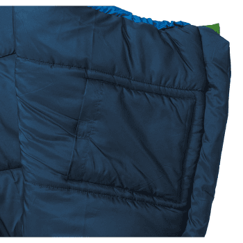 Śpiwór Grüezi bag Biopod Wolle Kids World Traveller Holly Green
