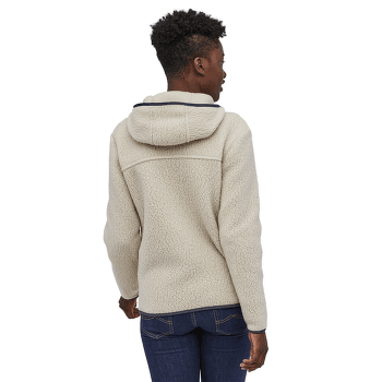 Bluza Patagonia Retro Pile Hoody Women Natural w/Ellwood Green