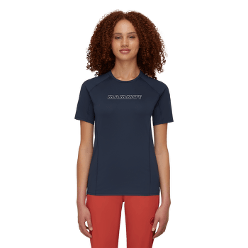 Koszulka z krótkim rękawem Mammut Selun FL T-Shirt Women Logo marine 5118