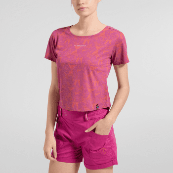Koszulka z krótkim rękawem La Sportiva Dimension T-Shirt Women Redwood/Rosebay