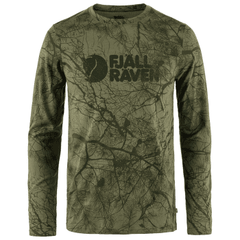 Koszulka z długim rękawem Fjällräven Värmland Wool LS Men Green Camo