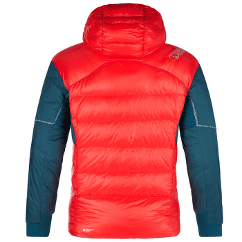 Bunda La Sportiva Supercouloir 1000 Down Jacket Men Poppy/Storm Blue