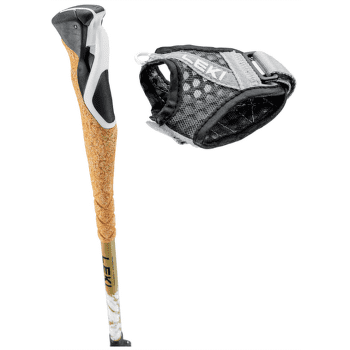 Hole Leki Cross Trail TA white-goldbrown-black