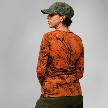 Koszulka z długim rękawem Fjällräven Värmland Wool LS Women Green Camo