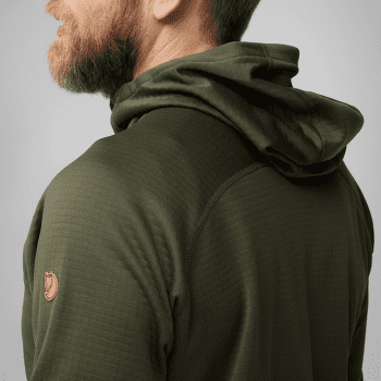 Bluza Fjällräven Abisko Grid Fleece Hoodie Men Mountain Blue