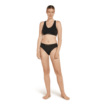 Biustonosz Icebreaker Merino 125 Cool-Lite Sprite Racerback Bra Women Black