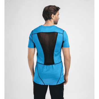 Koszulka z krótkim rękawem Aclima LightWool Sports Shirt Men Bluejay/Jet Black