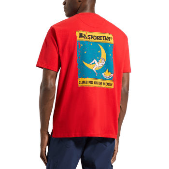 Koszulka z krótkim rękawem La Sportiva MOON CLIMB T-SHIRT Men Night Sky/Chalk