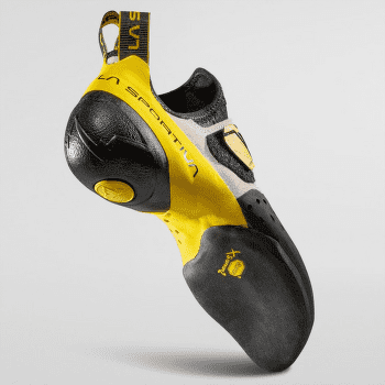 Buty wspinaczkowe| La Sportiva Solution White/Yellow_W00Y00
