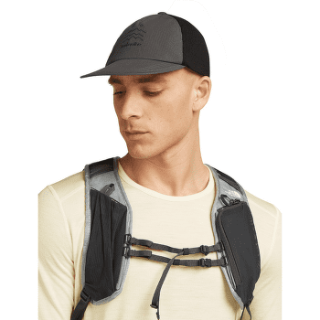 Czapka Icebreaker Unisex Shell+™ Cotton Windbreaker Trucker Hat OBSIDIAN/BLACK/CB