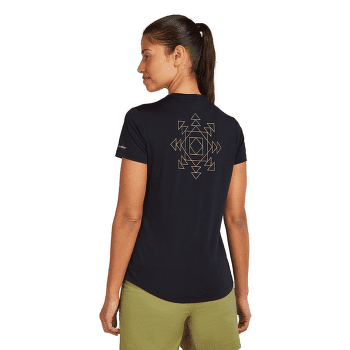 Koszulka z krótkim rękawem Icebreaker Merino Blend 125 Cool-Lite™ Sphere SS Tee Fusion Women BLACK