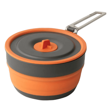 Garnek Sea to Summit Frontier UL Collapsible Pot - 1L Puffins Bill Orange