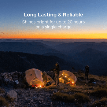 Latarka BioLite Solar String 18’ Warm White