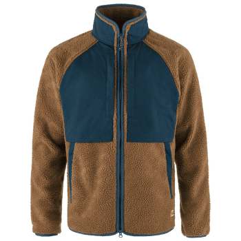 Kurtka Fjällräven Vardag Pile Jacket Men Chestnut-Navy