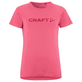Koszulka z krótkim rękawem Craft CORE Unify Logo Women FUCHSIA