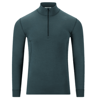 Koszulka z długim rękawem Aclima WarmWool Mock Neck Shirt Men Green Gables