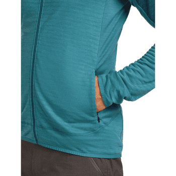 Bluza Icebreaker Merino Blend 300 RealFleece™ Descender LS Zip Men TOPAZ/ATLANTIS/CB