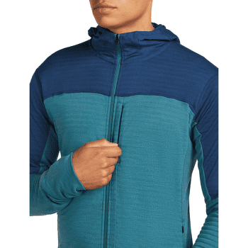 Bluza Icebreaker Merino Blend 300 RealFleece™ Descender LS Zip Men BLACK