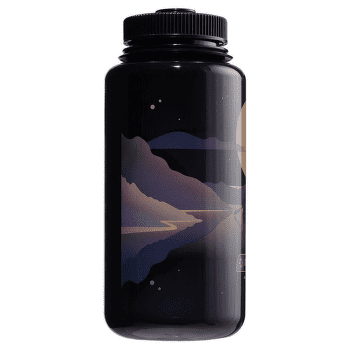 Butelka Nalgene Wide Mouth 1000 ml Odyssey Grey with Moonset
