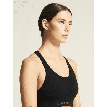 Biustonosz Craft Wool Seamless Bra Women 999000 Black