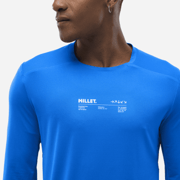 Koszulka z długim rękawem Millet INTENSE TS LONG SLEEVE MEN ICON BLUE