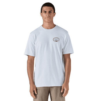 Koszulka z krótkim rękawem Patagonia Clean Climb Roots Responsibili-Tee Men Plummet Purple