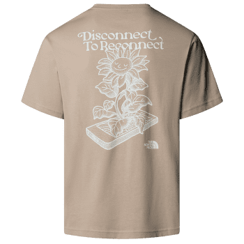 Koszulka z krótkim rękawem The North Face CONNECT RELAXED SS TEE-GRAPHIC Men BOX MUSHROOM GREY