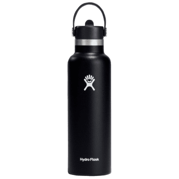 Termos Hydro Flask STANDARD FLEX STRAW CAP 21 oz 001 Black