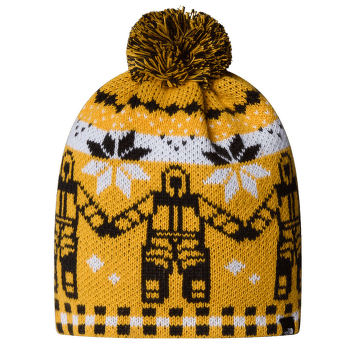 Czapki The North Face CABIN SKI TUKE HIB SUMMIT GOLD HIM SUIT JACQUARD/POM